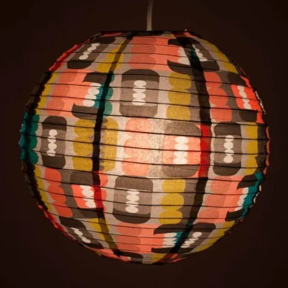 "Metropolis" Blue Q Paper Lantern - Retired - NWT - Picture 2 of 3